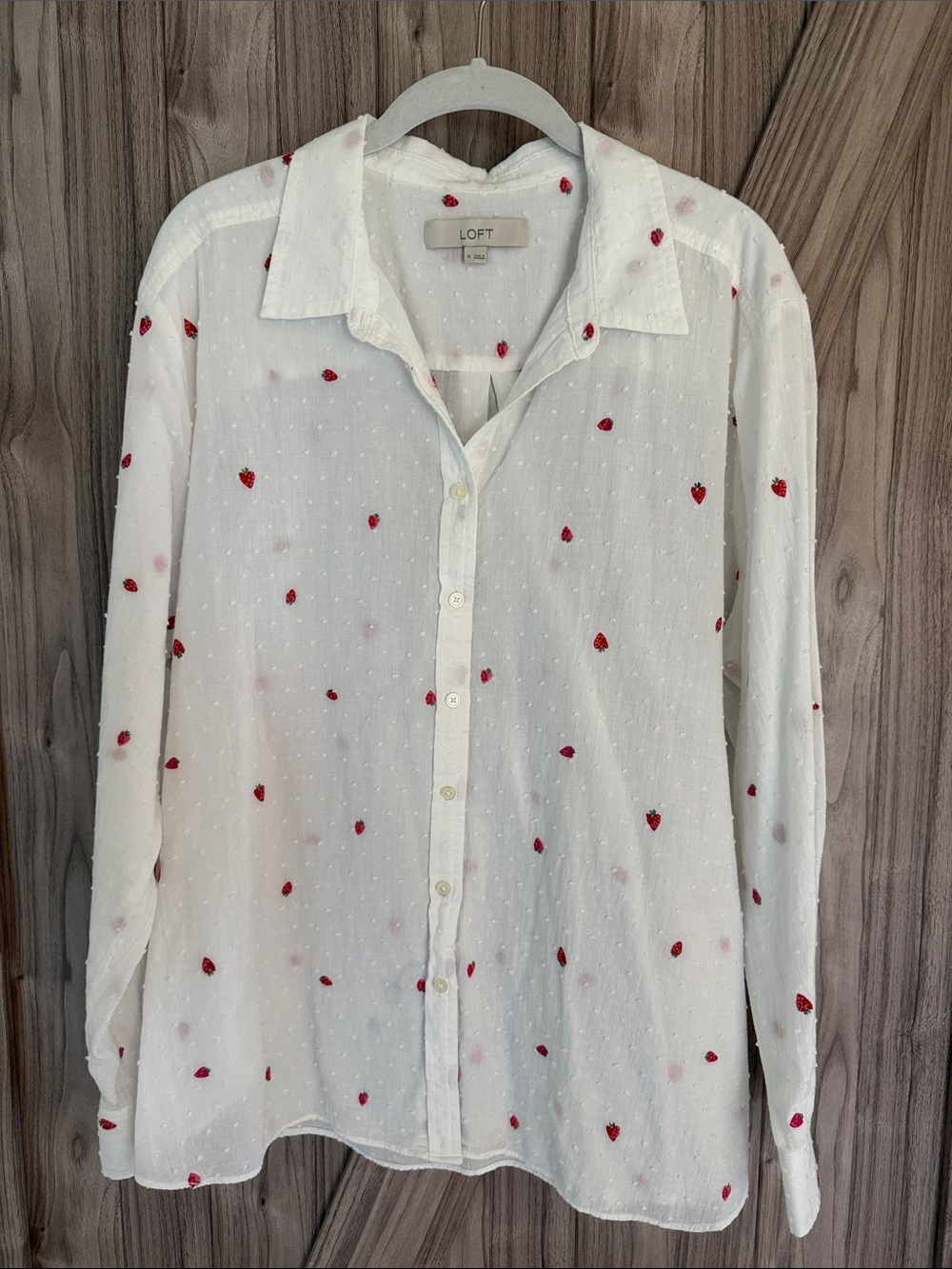 Loft Embroidered shirt